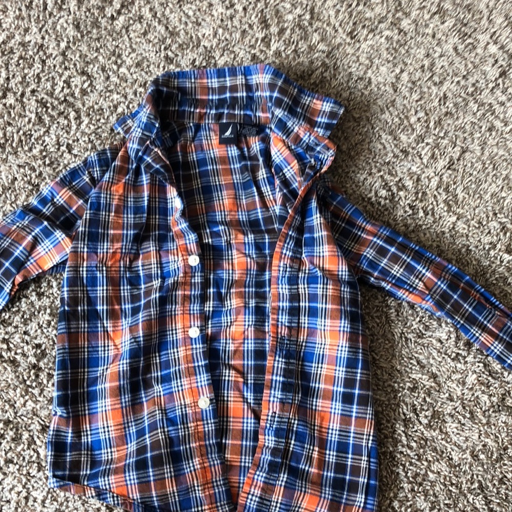 boys nautica button up